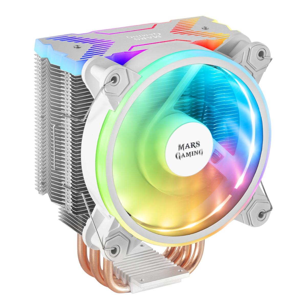 Cooler CPU Mars Gaming MCPUX RGB Branco 1